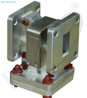 Thumb ku band waveguide isolator