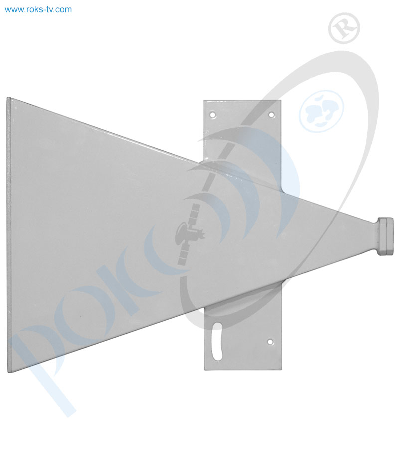 Short sector antenna ku band h pol 180 deg 