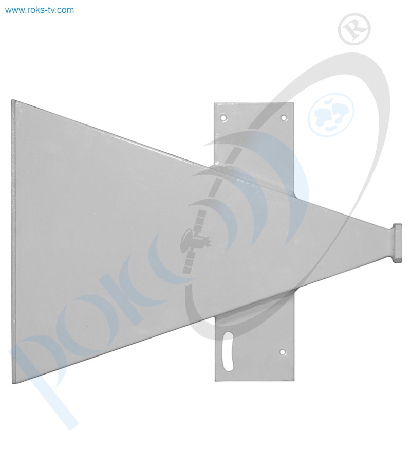 Short sector antenna ku band v pol 90 deg 